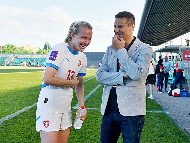 České fotbalistky slaví první výhru ve světové kvalifikaci, Albánii daly pět gólů