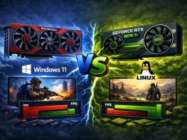 Hry ve Windows vs. Linux: GeForce vykazuje 18% propad FPS a nižší stabilitu