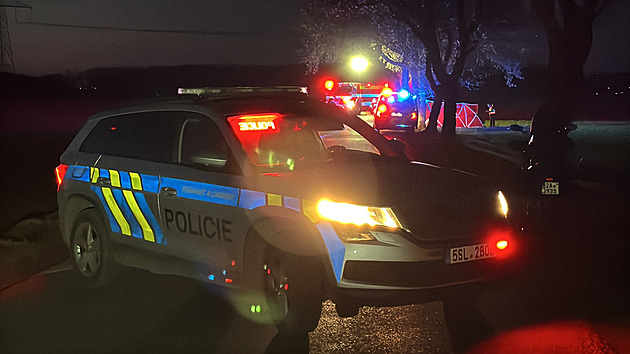 Řidič u Předboje nedaleko Prahy narazil do stromu, nehodu nepřežil