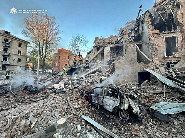 Noční ruské útoky na Ukrajinu zabily čtyři lidi, vzlétly kvůli nim polské stíhačky