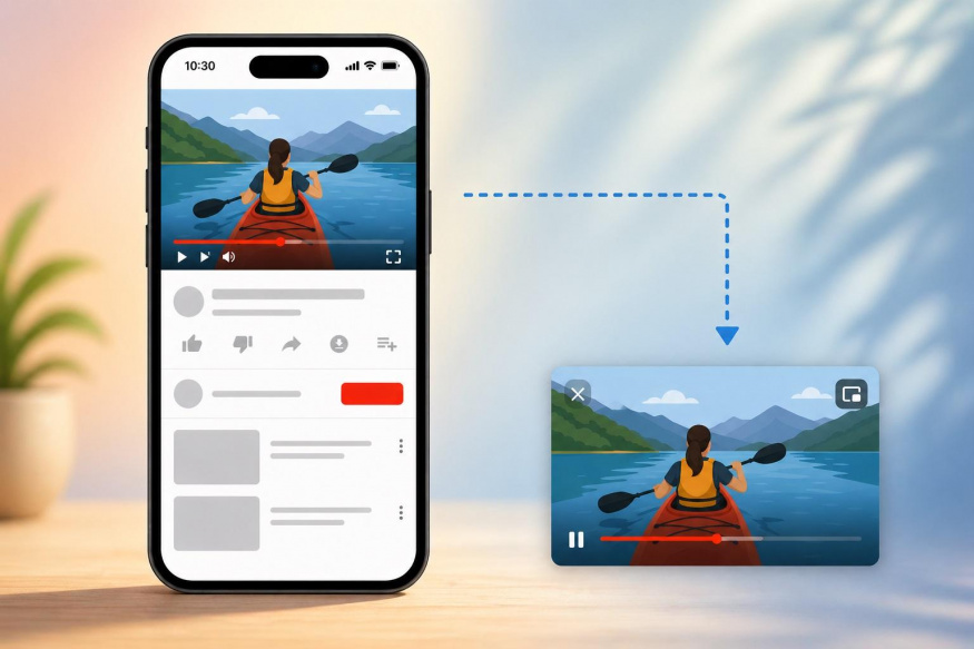 Skvělá zpráva: YouTube zpřístupňuje funkci obraz v obraze i pro neplatící uživatele