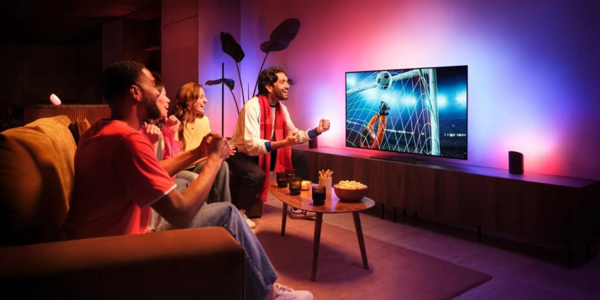 Ideální příprava na MS ve fotbale? Philips Hue se brzy naučí reagovat na živé přenosy