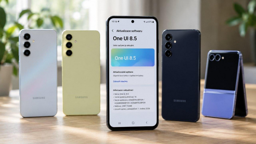 One UI 8.5 nebude stejné pro všechny. Galaxy AI narazí na model telefonu i češtinu